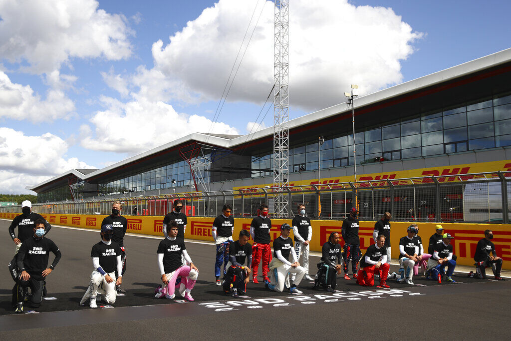 APTOPIX Britain F1 GP Auto Racing